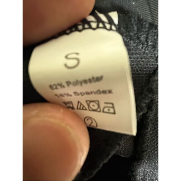 New Athletic High Waisted One Piece swimsuit Hot pink & black Galactic Design S - Picture 10 of 10